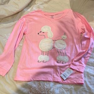 Long sleeves girls shirt never worn brand new with tag